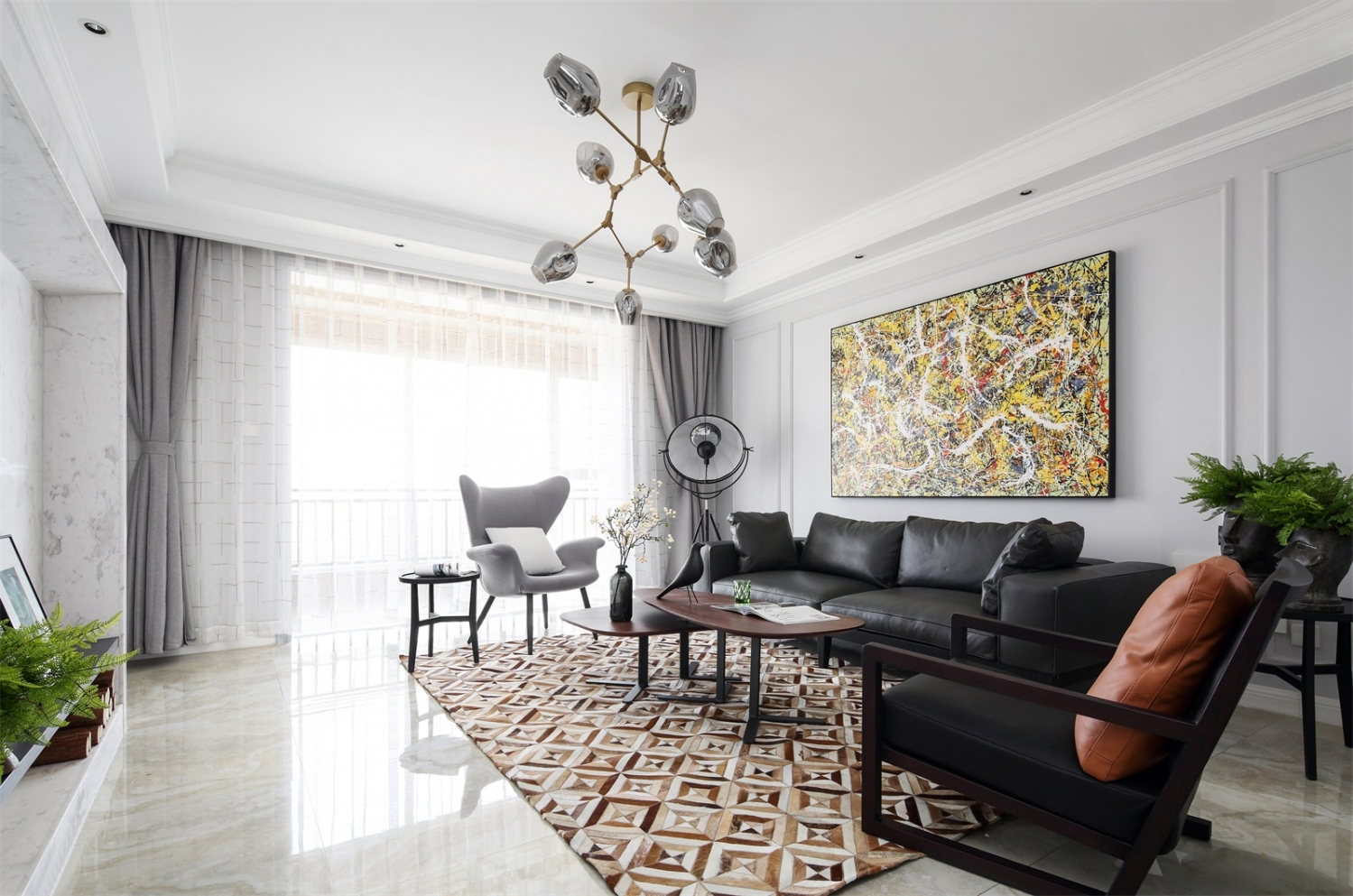 龍湖九里晴川-現(xiàn)代簡(jiǎn)約-臥室設(shè)計(jì)效果圖