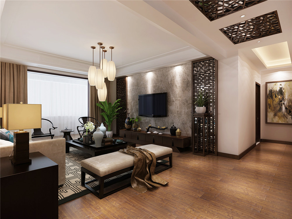 龍湖九里晴川-現(xiàn)代簡約-臥室設(shè)計效果圖