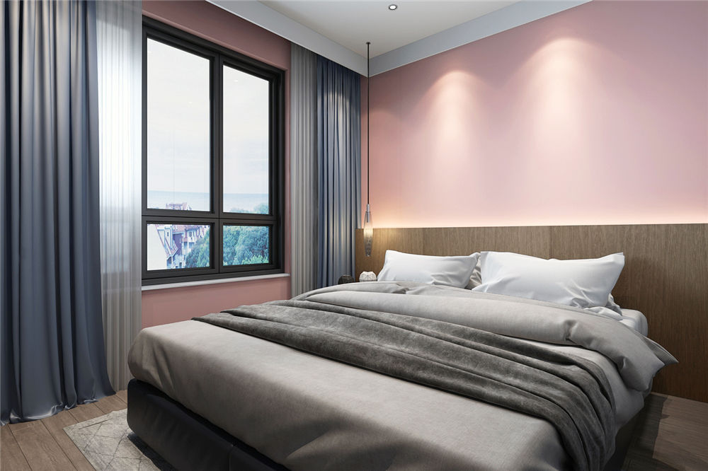 龍湖九里晴川-現(xiàn)代簡約-臥室設(shè)計(jì)效果圖