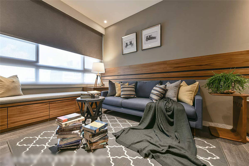 龍湖九里晴川-現(xiàn)代簡約-臥室設計效果圖