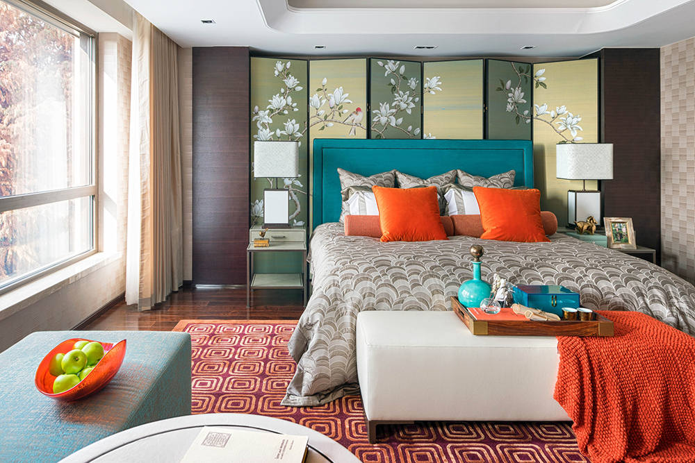 龍湖九里晴川-現(xiàn)代簡約-臥室設(shè)計效果圖