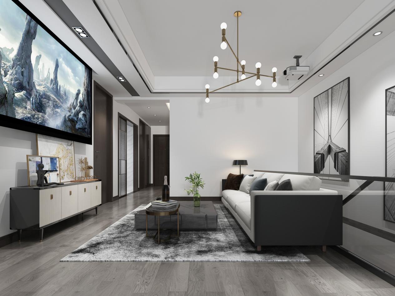 龍湖九里晴川-現(xiàn)代簡(jiǎn)約-臥室設(shè)計(jì)效果圖