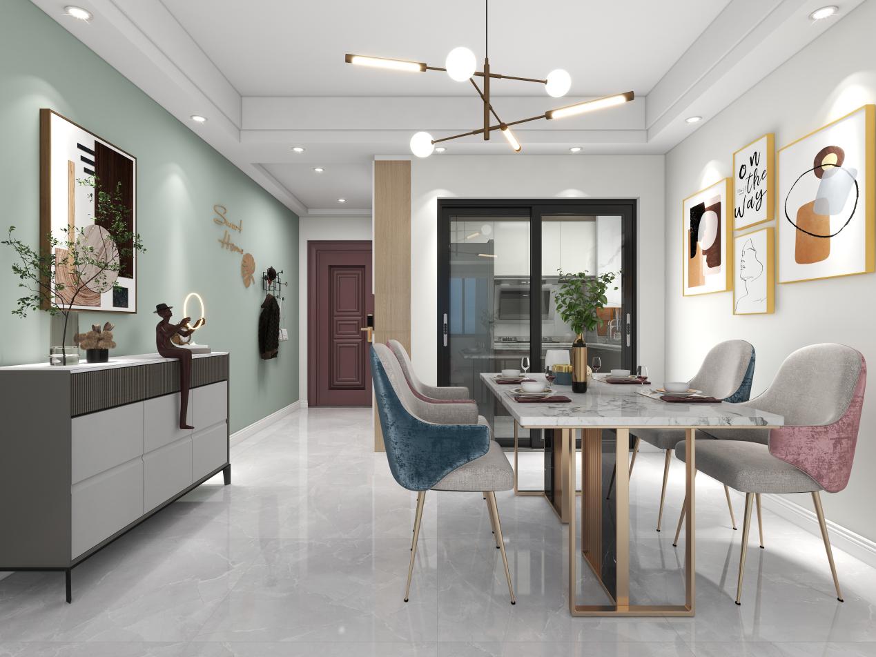 龍湖九里晴川-現(xiàn)代簡約-臥室設(shè)計(jì)效果圖